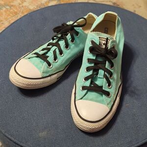 Converse All Star Aruba Blue Low Tops Unisex Shoes